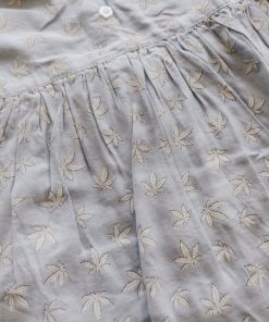Alternative view of Girls Frock with Bag - Light Blue Floral - FRK1