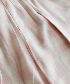 Alternative view of Girls Frock - Pink and White Check - FRK1