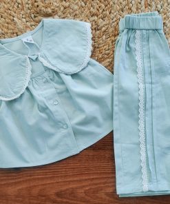 Premium Top and Pant - Muted Aqua Green - GTP1
