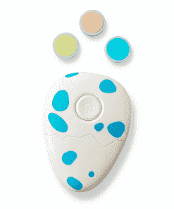 Baby Electric Nail Trimmer - NT01 - White and Blue Egg