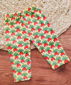 Unisex Daily Wear Pant - Yellow with Red Fruit - DPT1