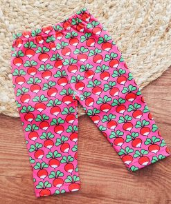 Unisex Daily Wear Pant - Magenta with Red Fruit - DPT1