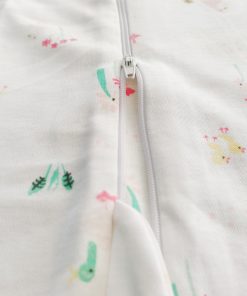 Sleeping Suit - White with Chick and Flower - SS1 - Image 3