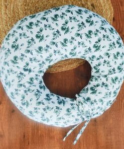 Mother Feeding Pillow  - Green Flower - MFPL