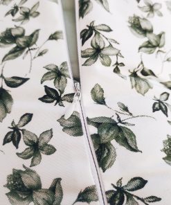 Mother Feeding Pillow  - Green Flower - MFPL - Image 2
