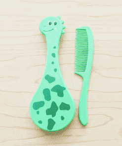 Baby Comb and Brush Set - Green Dino - CB1