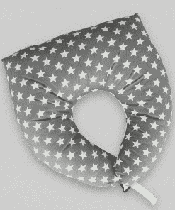 Mother Feeding Pillow  - Grey and White  Star - MFPL - Image 2