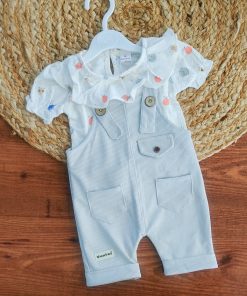 Girls Romper/Jumpsuit - Light Ash - GRMP