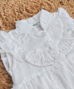 Alternative view of Girls Casual Frock - Off White - FRK