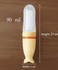 Alternative view of Silicone Food Feeder - NRFF3 - Yellow