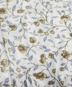 Alternative view of Cotton Daily Wear Frock - DFK - White with Mustard Yellow Floral