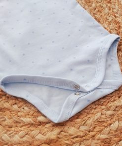 Romper/Onesie - Blue with Blue Star - AZBS - Image 2