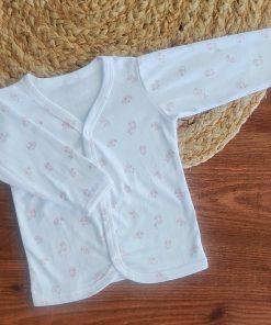 Full Sleeve Jhabla Front Button - Pink Dog - FSJ1