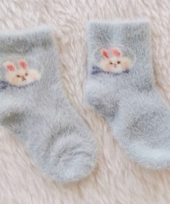Woolen Socks - Light Blue