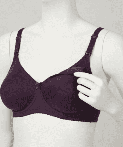 Maternity Bra/Nursing Bra/Feeding Bra - Dark Violet