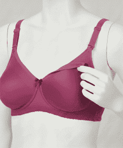 Maternity Bra/Nursing Bra/Feeding Bra - Dull Magenta