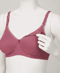Maternity Bra/Nursing Bra/Feeding Bra - Red Pink
