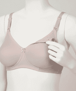 Maternity Bra/Nursing Bra/Feeding Bra - Greyish Pink