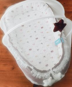 Baby Cotton Adjustable Bed Set - Maroon - BS1 - Image 3