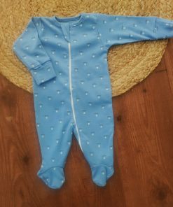 Sleeping Suit - Blue with Small Stars - SS1
