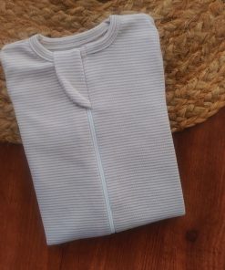 Sleeping Suit - Brown Thin Stripe - SS1 - Image 2