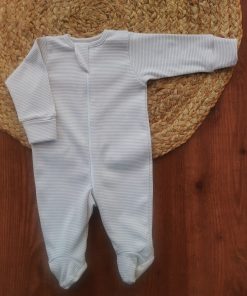 Sleeping Suit - Brown Thin Stripe - SS1