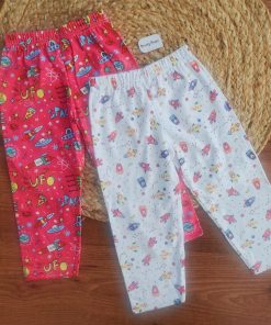 Daily Wear Pant - Buy 1 Get 1 - Pink Rocket + White Rocket - B1G1