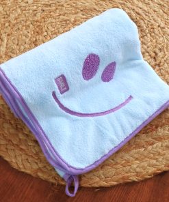 Alternative view of Microfiber Bath Towel - 50x100cm - Blue - BT1