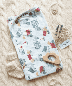 Hooded Blanket - 60x80cm - Vehicles -  HBL1