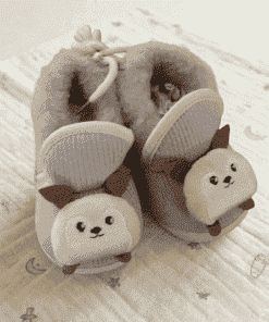 Baby Booties  - Blue Owl - BTS1