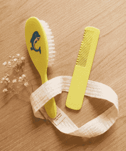 Baby Comb Set - Yellow with Dolphin - CB1