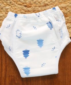 Full Padded underwear - Organic Cotton - Blue Tree - PU1