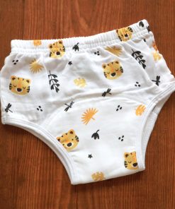 Padded underwear - organic cotton - Tiger - PU1