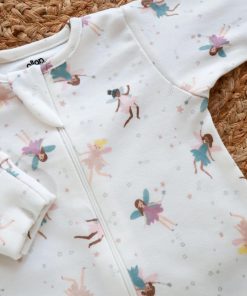 Sleeping Suit - Off White with Fairy Girl - SS1 - Image 2