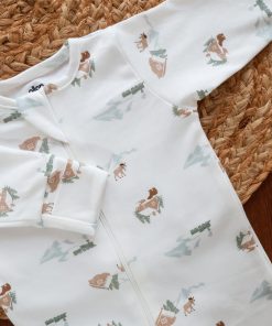 Sleeping Suit - Off White with House and Donkey - SS1 - Image 2