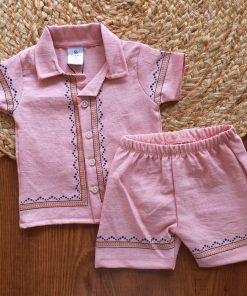 Shirt and Shorts Set - Pink - TSH