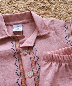 Shirt and Shorts Set - Pink - TSH - Image 3