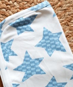 Hooded Blanket - 60x80cm - Blue Big Star - HBL1 - Image 2
