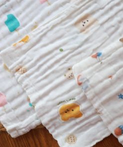 Muslin Face Towel Combo (Set of 3) - Ice Cream + Teddy Head + Bear - FT1 - Image 2