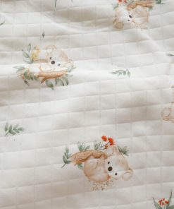 Hooded Blanket - White with Brown Koala - BL1 - Image 2