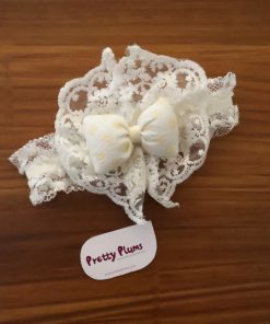 Baby Girl Head Band - Yellow Bow - HB1