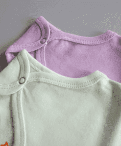 Alternative view of Premium Knitted Cotton Jhabla -  Combo Pack of 2 - Purple + Light Green - JH1