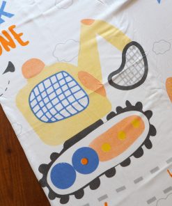 Alternative view of Cotton Swaddle - SW1 - 105x105 cm - Tractor
