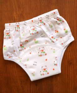 Padded underwear - Organic Cotton - Love Bear - PU1