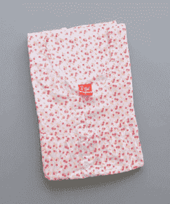 Maternity Feeding Front Open Nighty - Red Small Flower - MFN