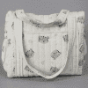 Organic Muslin Diaper Bag for Mothers for Travel - Green Tiger - DB1