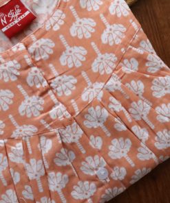 Maternity Feeding Front Open Nighty - Peach - MFN - Image 2