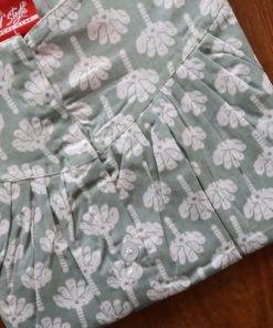 Maternity Feeding Front Open Nighty - Light Pista Green - MFN - Image 2