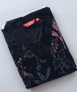 Maternity Feeding Kurty - Black - MCFK