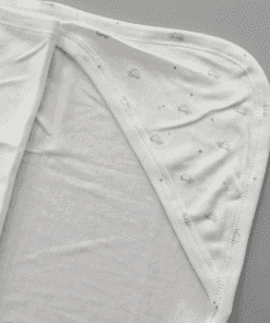 Hooded Blanket - 60x80cm - Off White with Turtle - HBL1 - Image 3